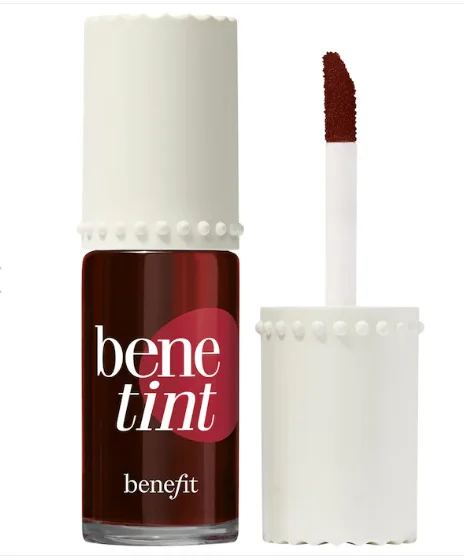 Benefit Cosmetics Benetint Liquid Lip + Cheek Blush Stain · Dark Cherry