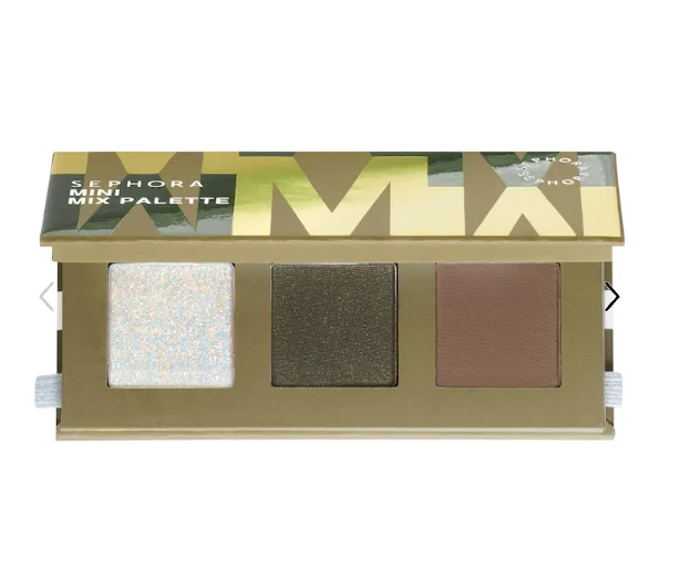SEPHORA COLLECTION Mini Mix Eyeshadow Palette Grunge Green