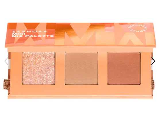 SEPHORA COLLECTION Mini Mix Eyeshadow Palette · Peach Power